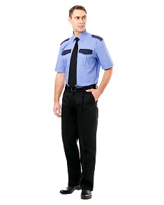 Сорочка мужская «Охранник» с коротким рукавом
